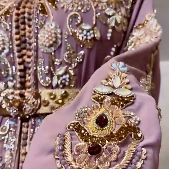 New Moroccan Kaftan Takchita Dress - Picture 4 of 7